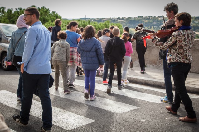 Des oiseaux dans la ville